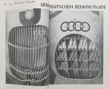 Meurer "Der Kraftfahrtsport im Neuen Deutschland" 1935 Titel by Theo Matejko Motorracing-History (9287)